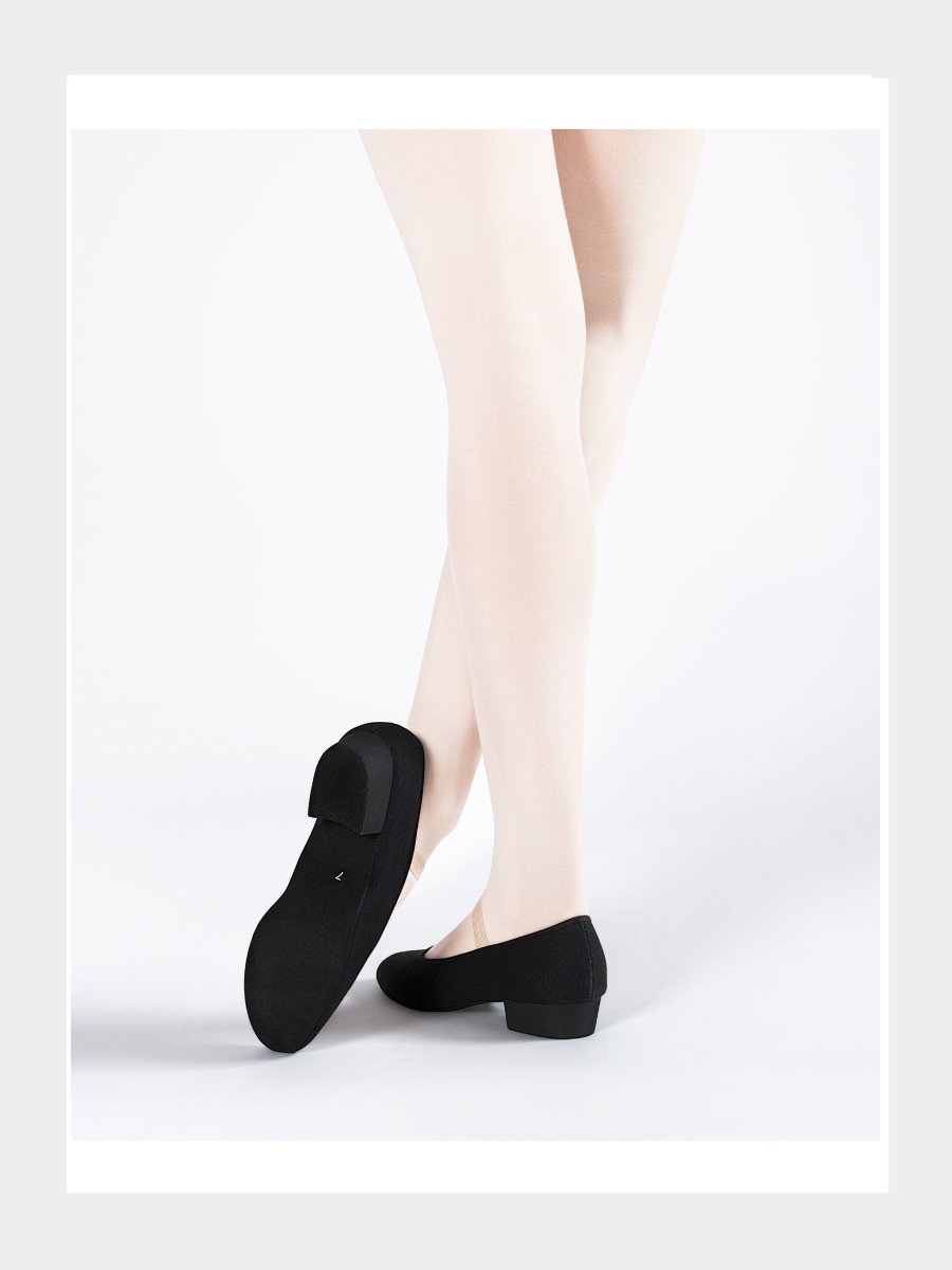 Canvas Tanzschuh mit 2cm Absatz