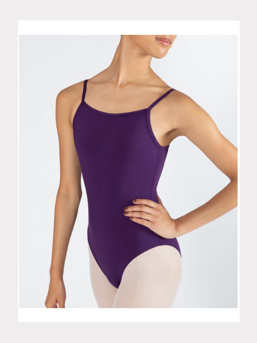 Träger Trikot mit gekreuzten Rückenträgern - CAROLINE