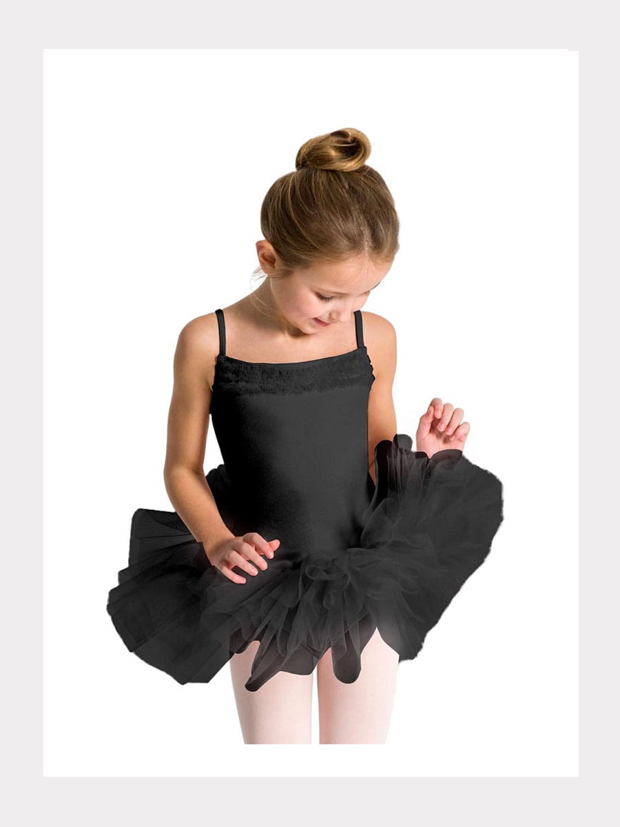 Rüschen Tutu-Kleid mit 2-Lagen Meshrock