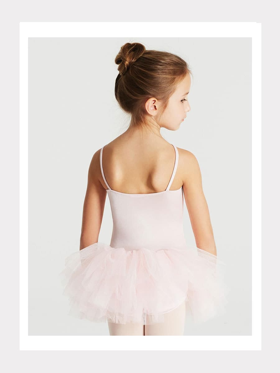 Rüschen Tutu-Kleid mit 2-Lagen Meshrock