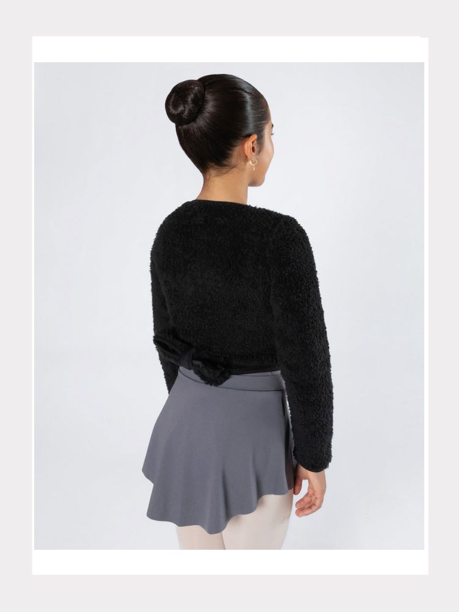 Langarm Wickeljacke - Reversible