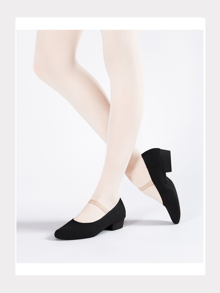 Canvas Tanzschuh mit 2cm Absatz