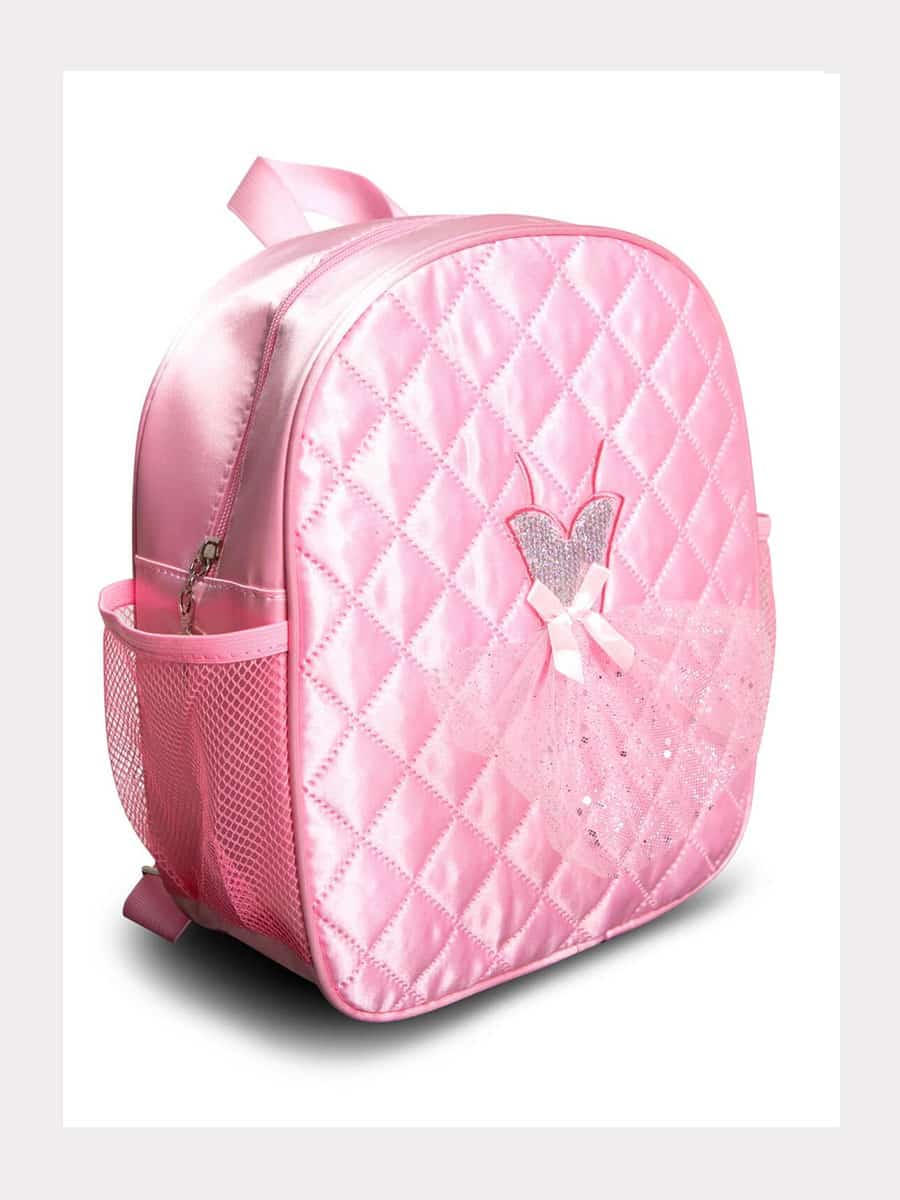 Tutu-Pailletten-Rucksack in Pink