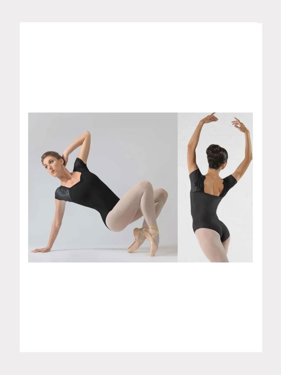 Ballett Tanz Trikot JUSTINE - kurzarm