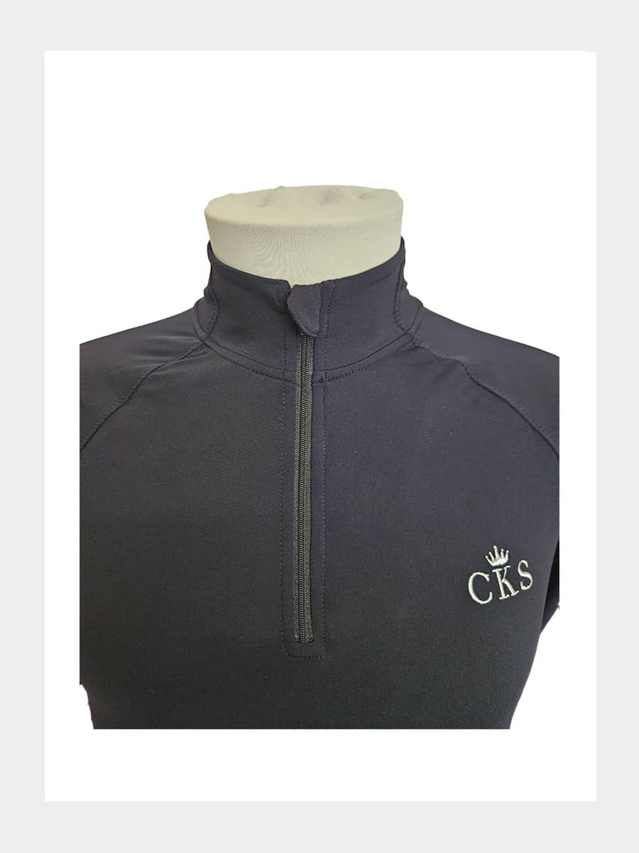 Langarm Shirt - Half Zip Top - Sleek - CKS-Edition Slim-Fit oder Unisex