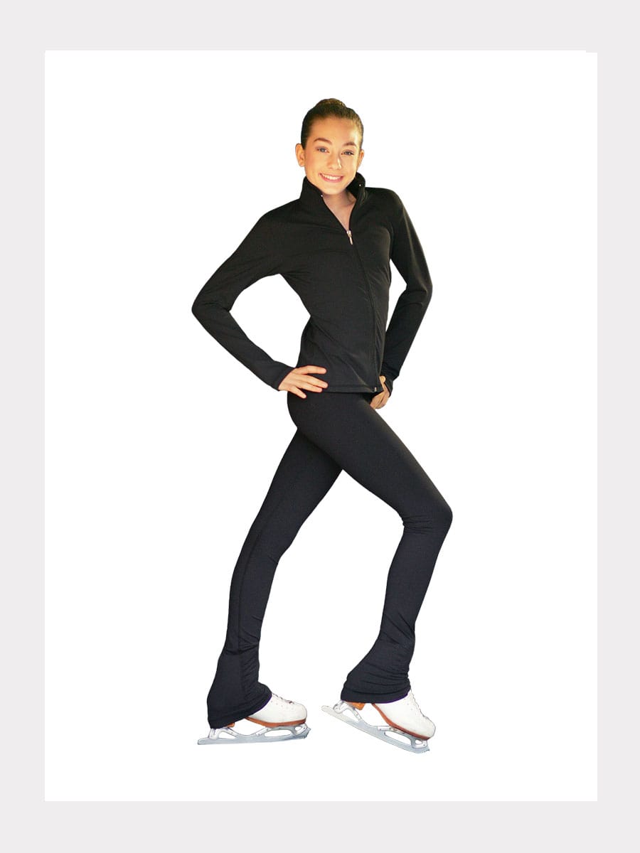 Eislauf Supplex® Trainingshose über Ferse