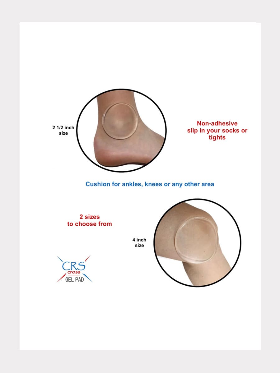 Fallschutz - CRS Cross Fussknöchelschutz - Ankle Gel Disc 2.5"