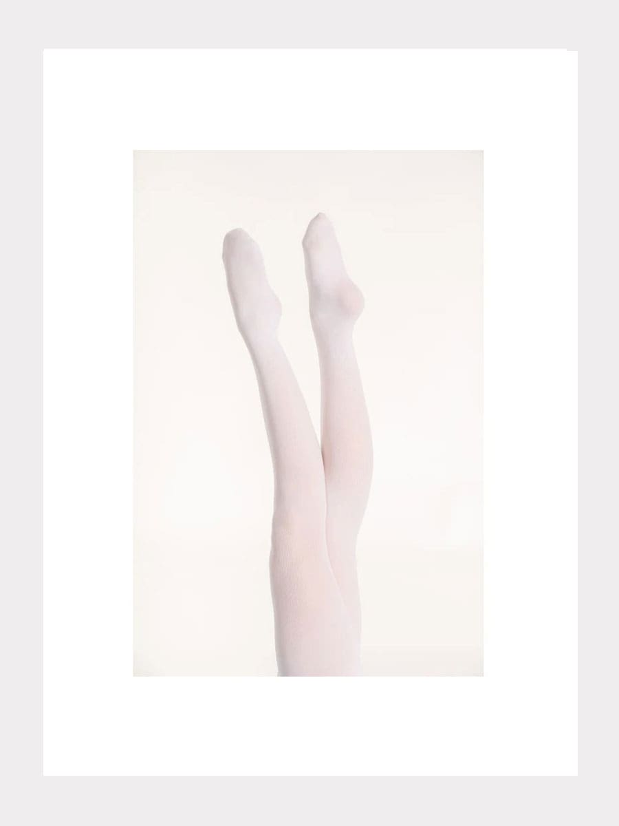 Professionelle Tanzstrumpfhose mit Fuss - 80 Denier