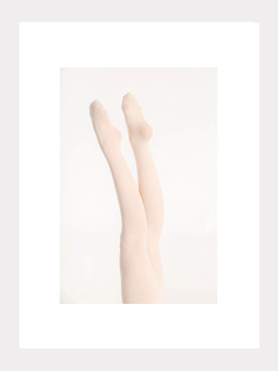 Professionelle Tanzstrumpfhose mit Fuss - 80 Denier