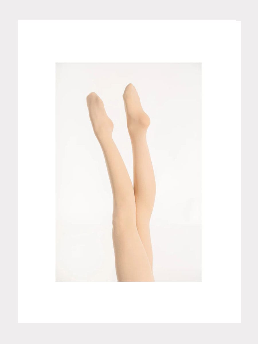Professionelle Tanzstrumpfhose mit Fuss - 80 Denier