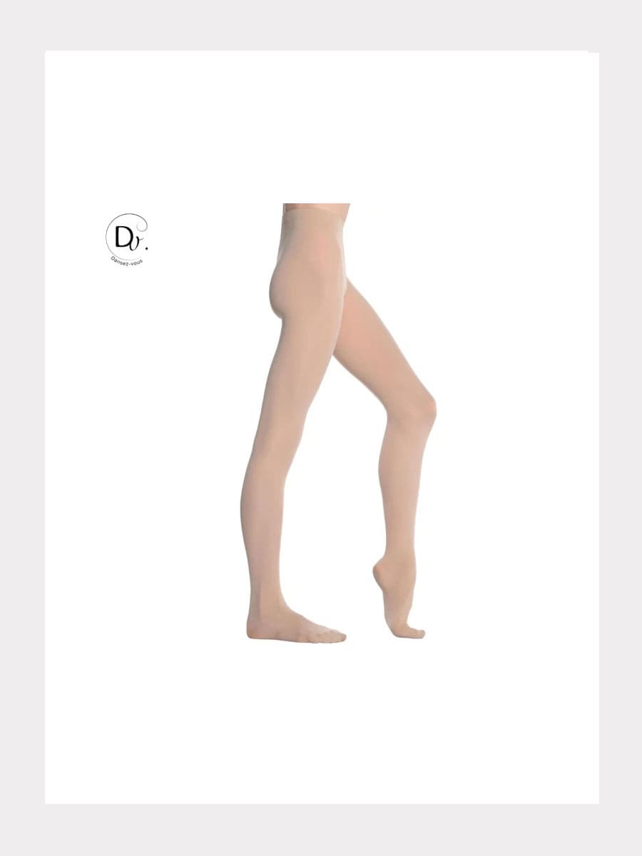 Professionelle Tanzstrumpfhose mit Fuss - 80 Denier
