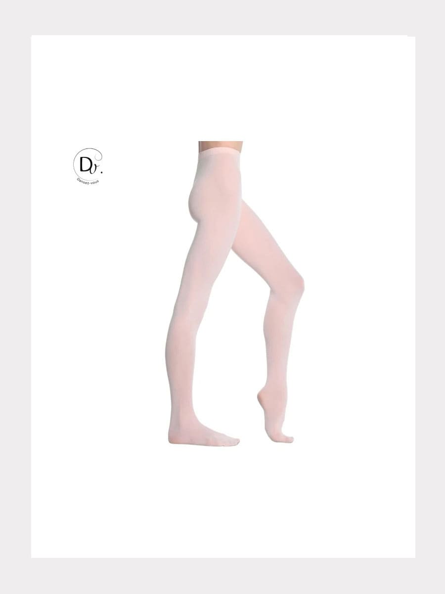 Professionelle Tanzstrumpfhose mit Fuss - 80 Denier