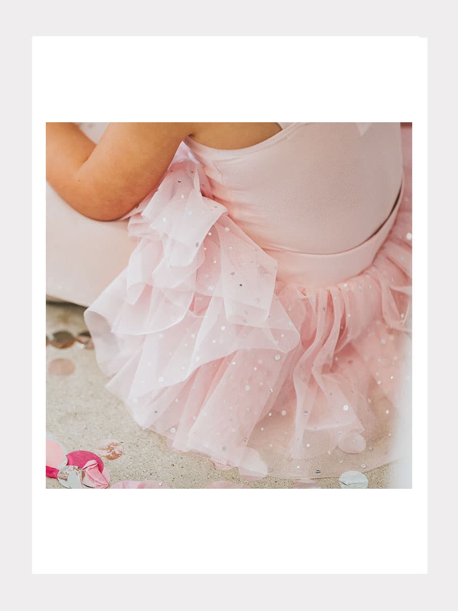 Ballett Pailletten Tutu - 4-lagig
