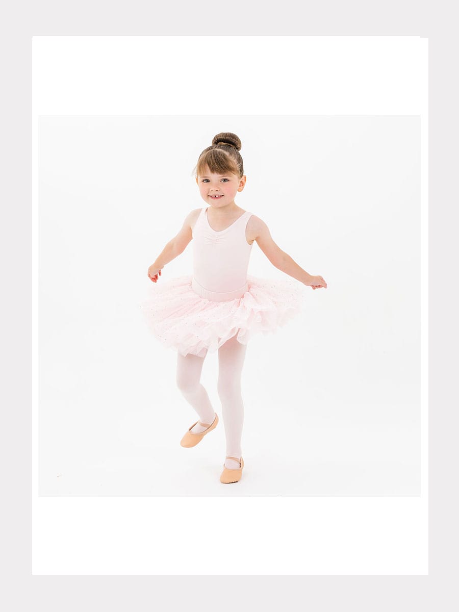 Ballett Pailletten Tutu - 4-lagig