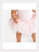 Baby Ballett Pailletten Tutu Kleid mit Schleife