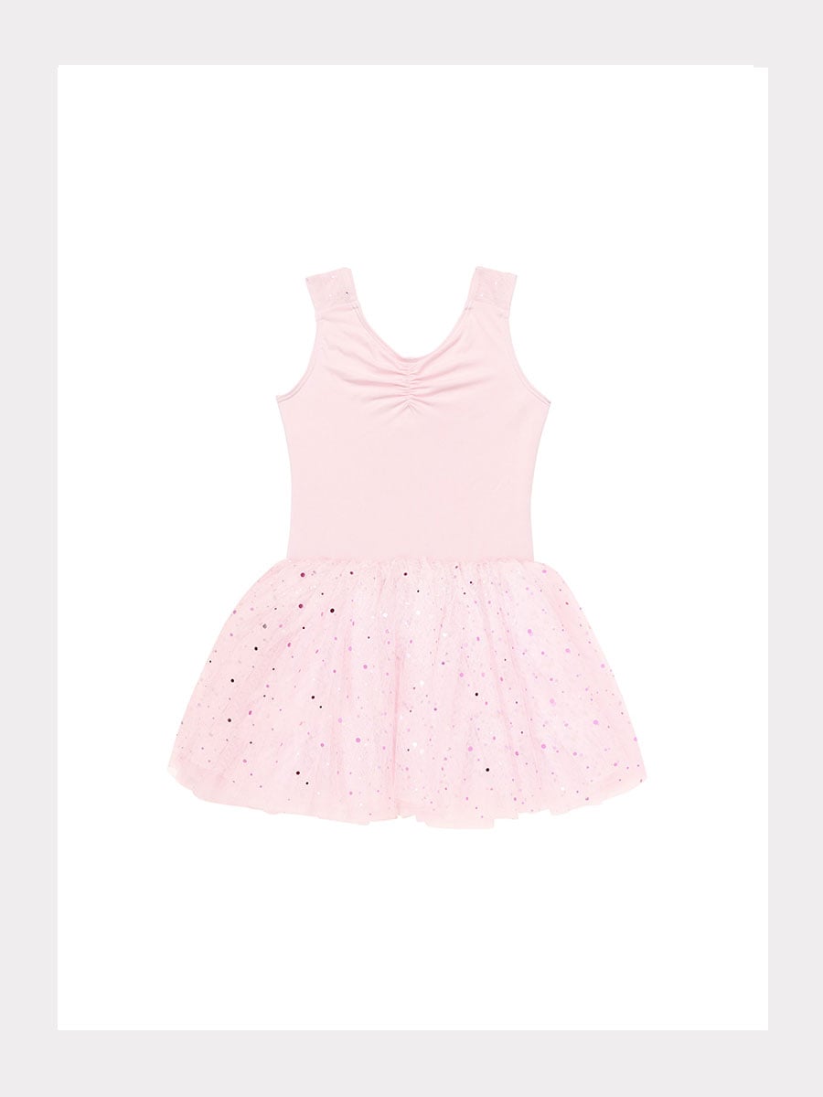 Tutu-Kleid mit Kreuzrücken - 4-lagig