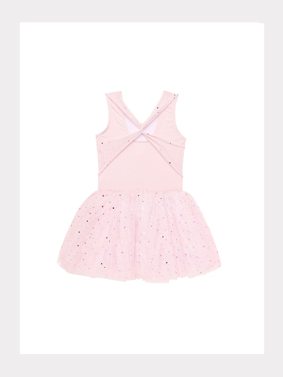 Tutu-Kleid mit Kreuzrücken - 4-lagig