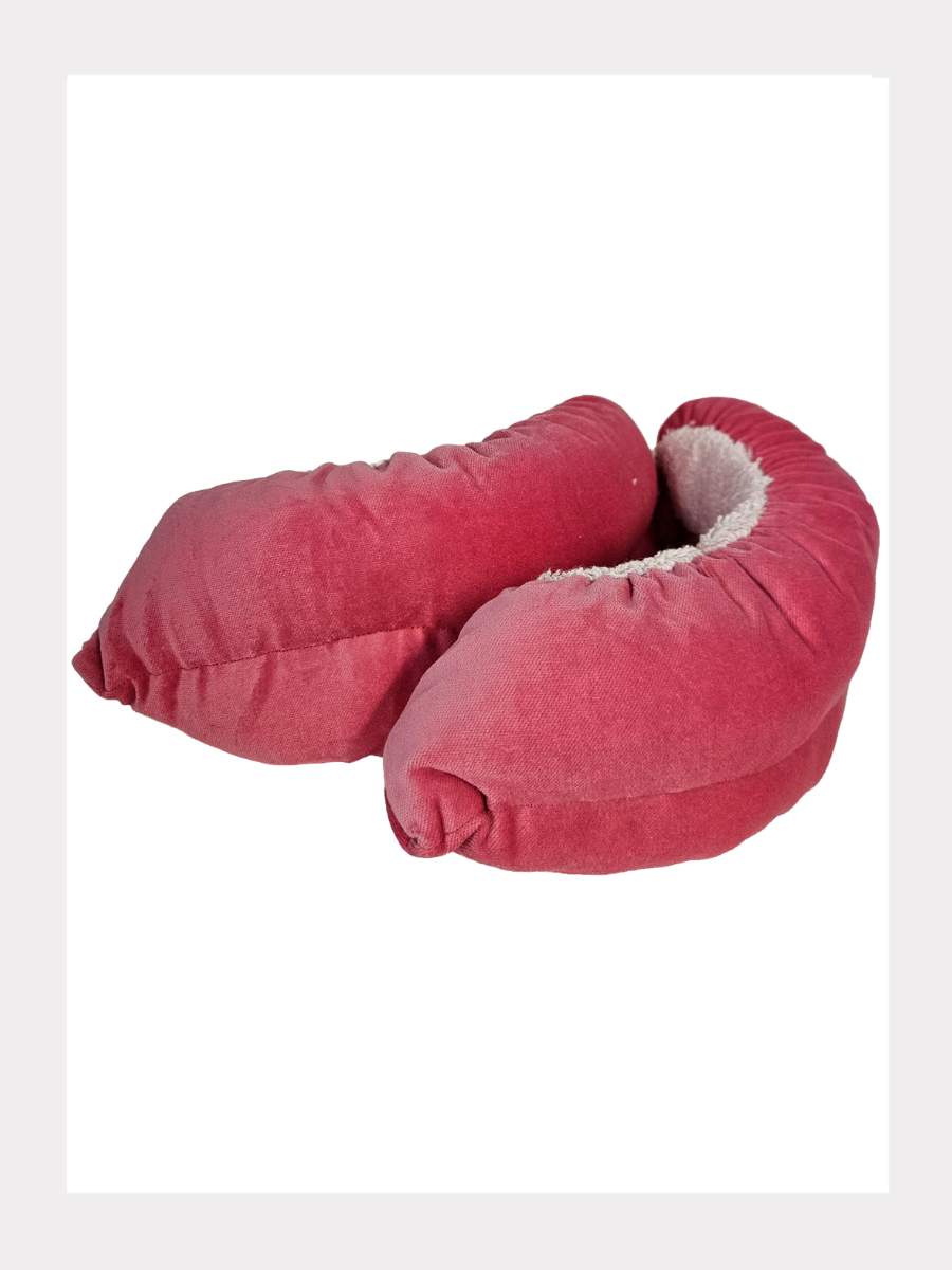 Samt Kufenschoner Schwarz, Pink, Blau