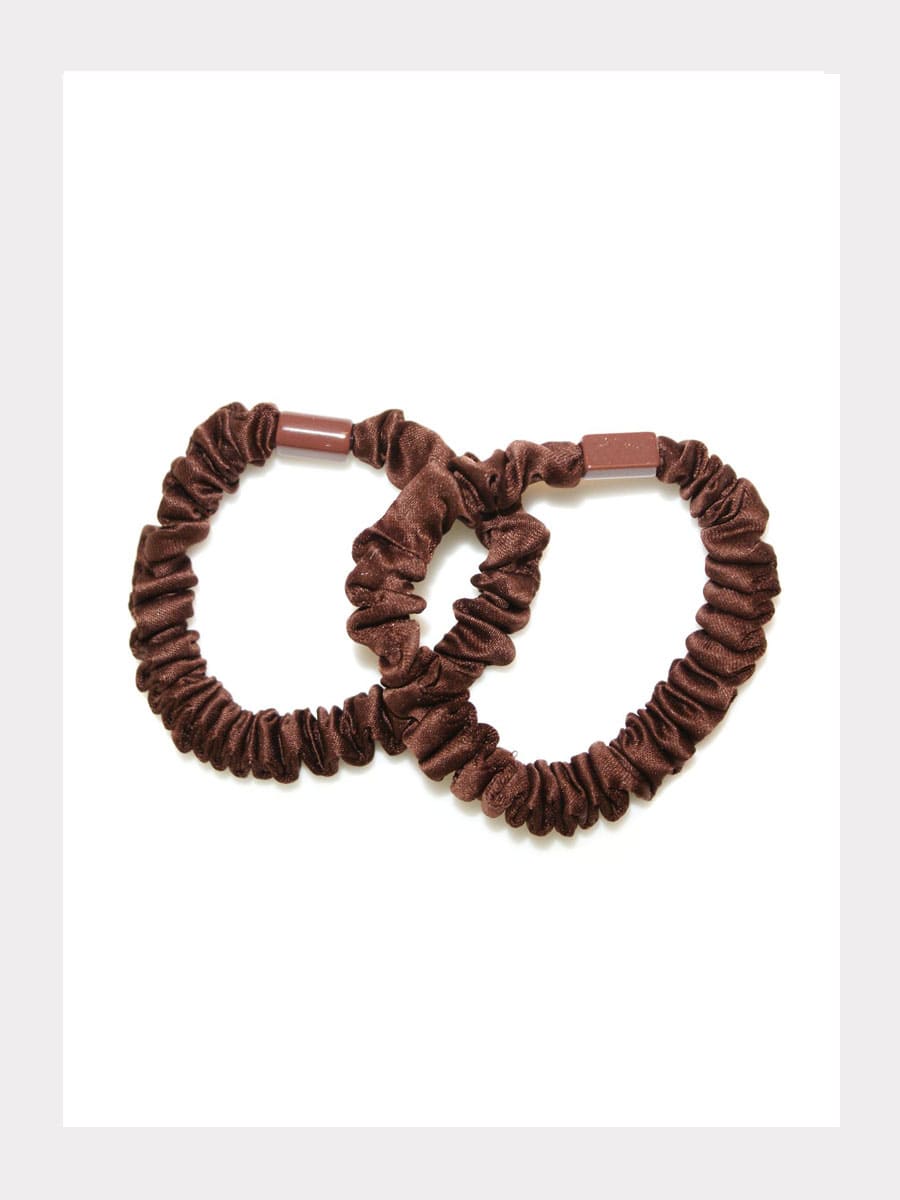 Satin Scrunchies dünn