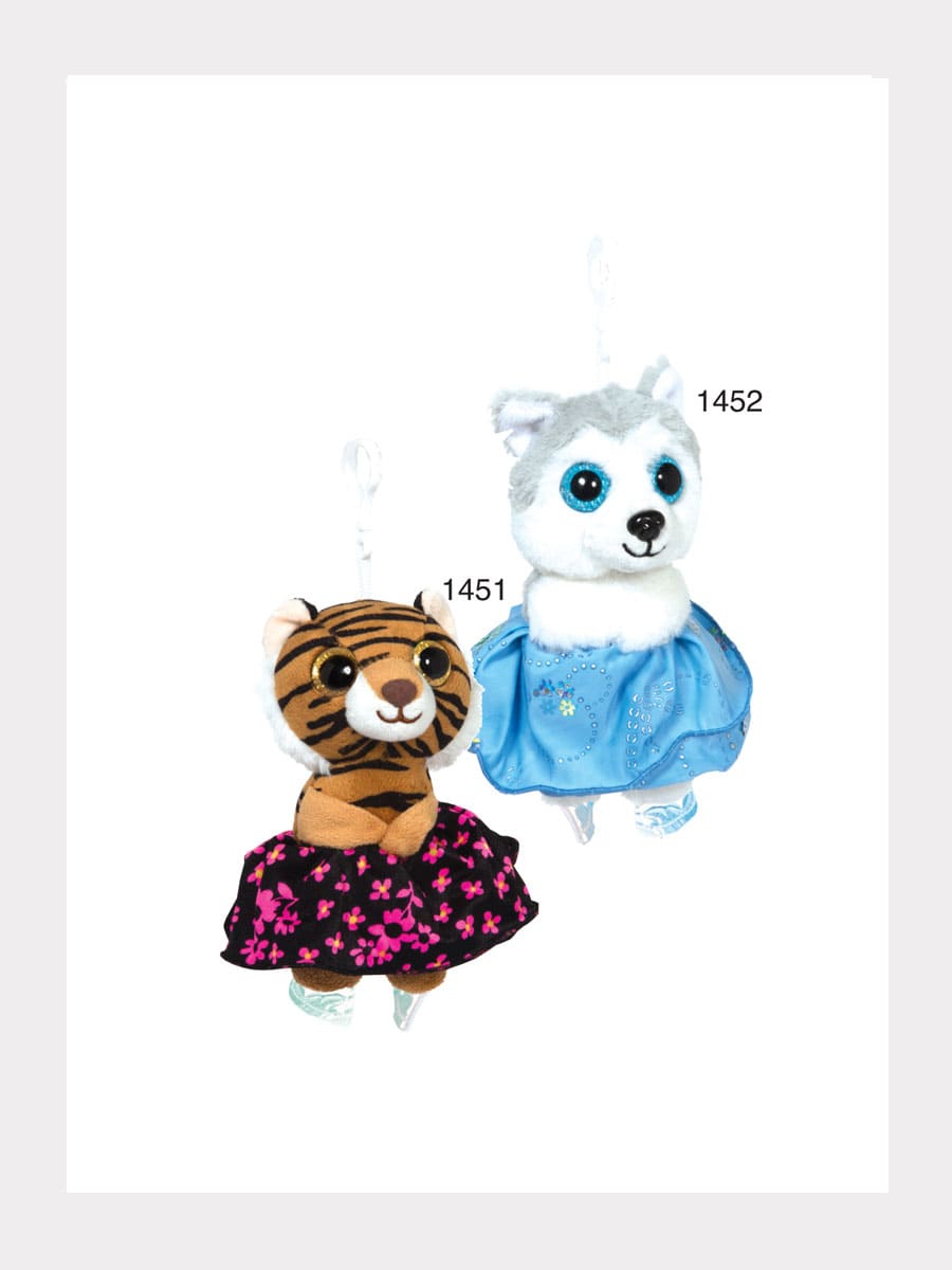 Schlüsselanhänger/Bag Clip mit Scrunchie