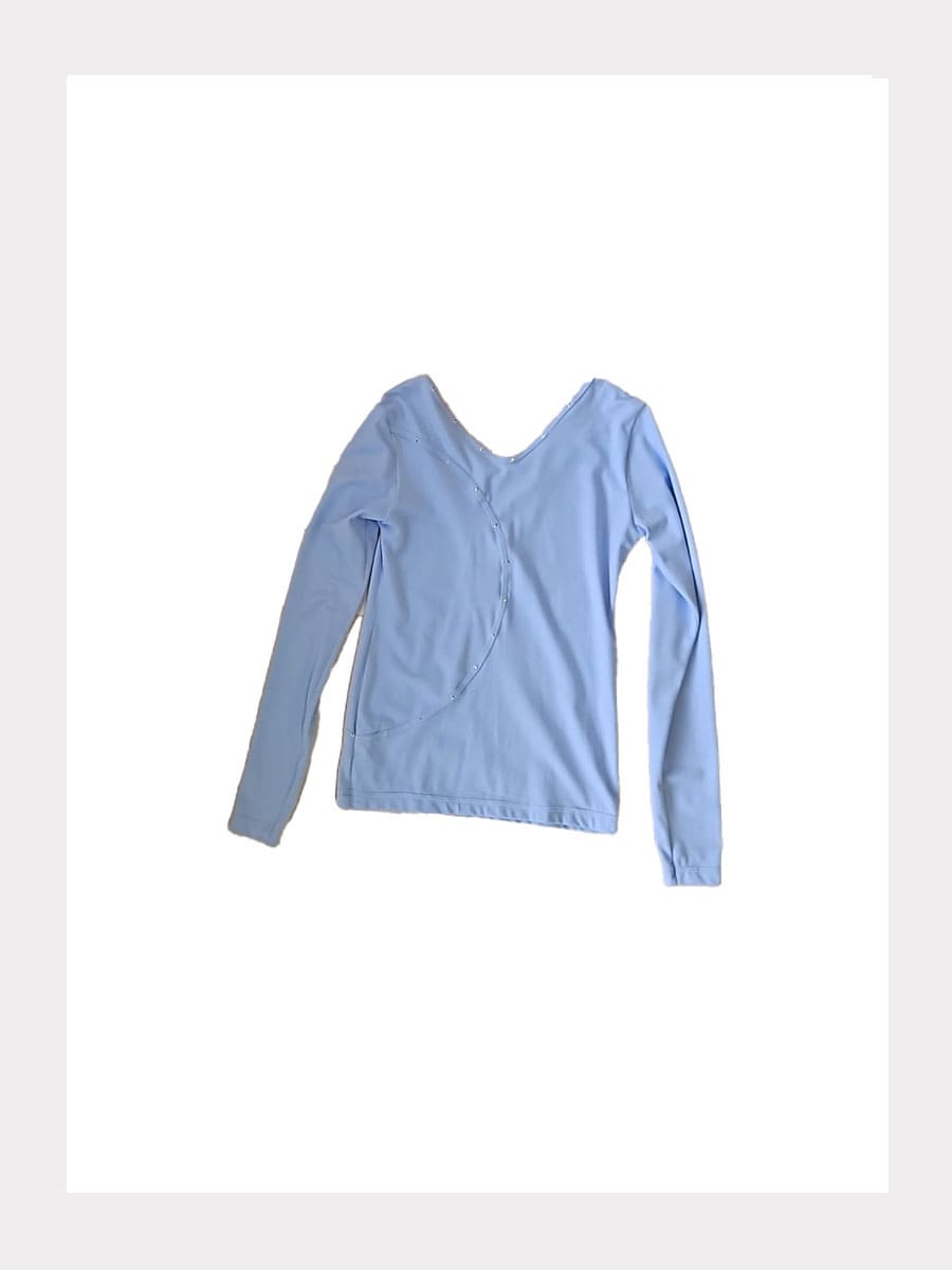 Langarm Shirt mit Swarovski INFINITY