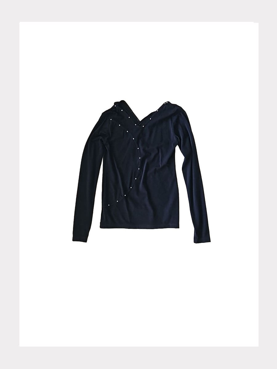 Langarm Shirt mit Swarovski INFINITY