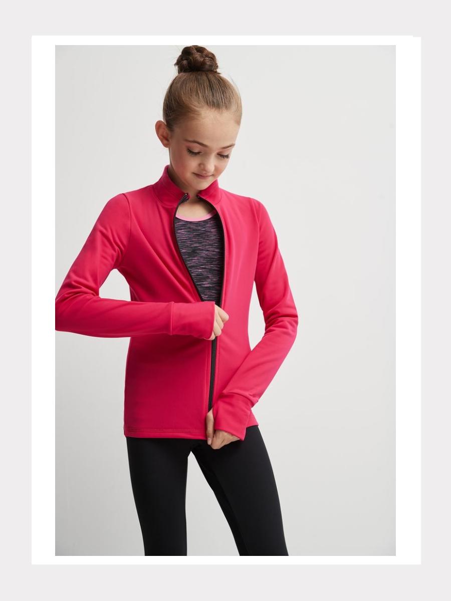 Supplex Thermo Trainingsjacke Schwarz, Azure-Blau, Pink Unisex