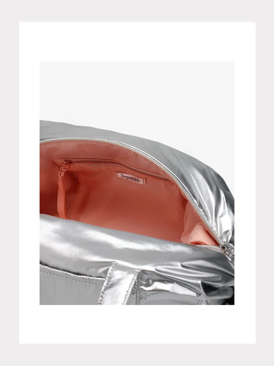 Mittelgroße Nylon-Schultertasche