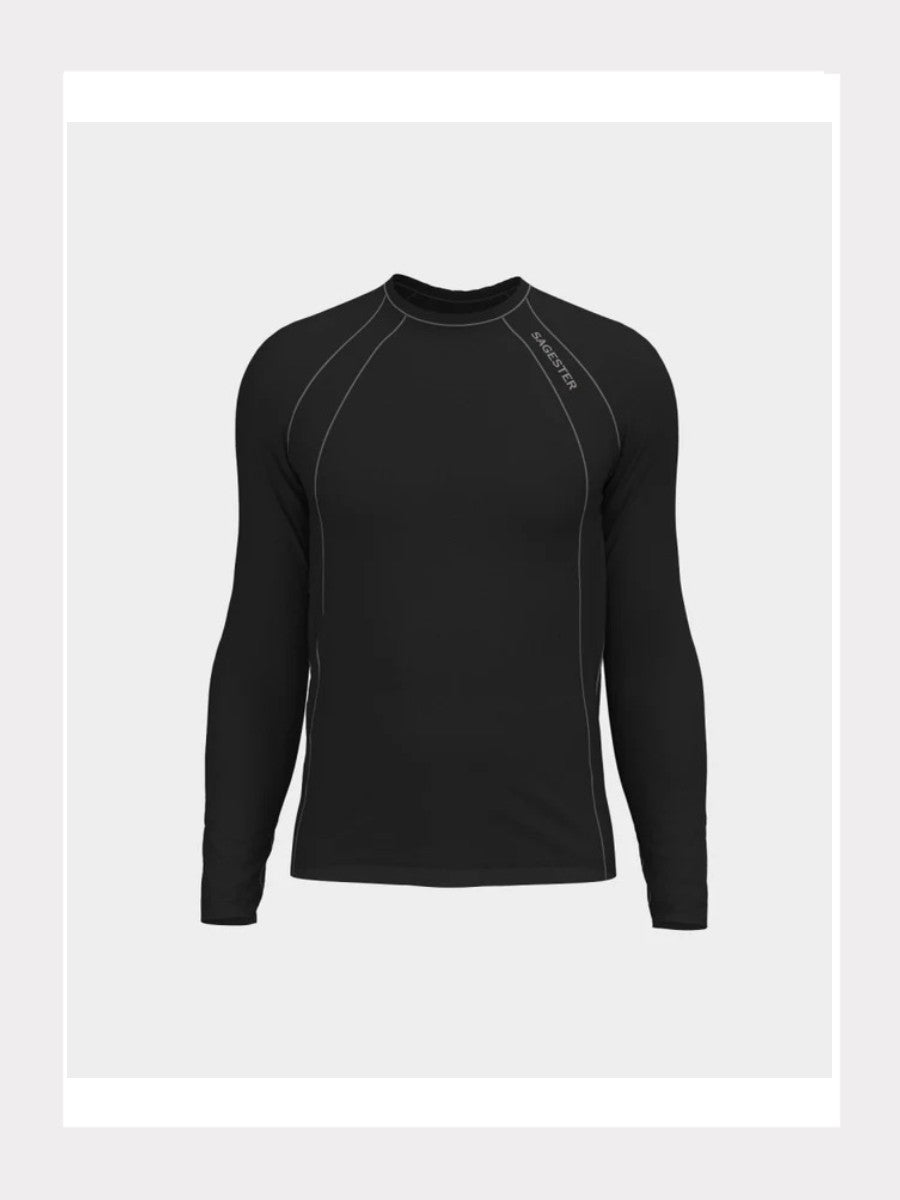 Sagester Leistungsstarkes Mikrofaser-Sweatshirt für Herren & Jungen mit Kontrastnähten