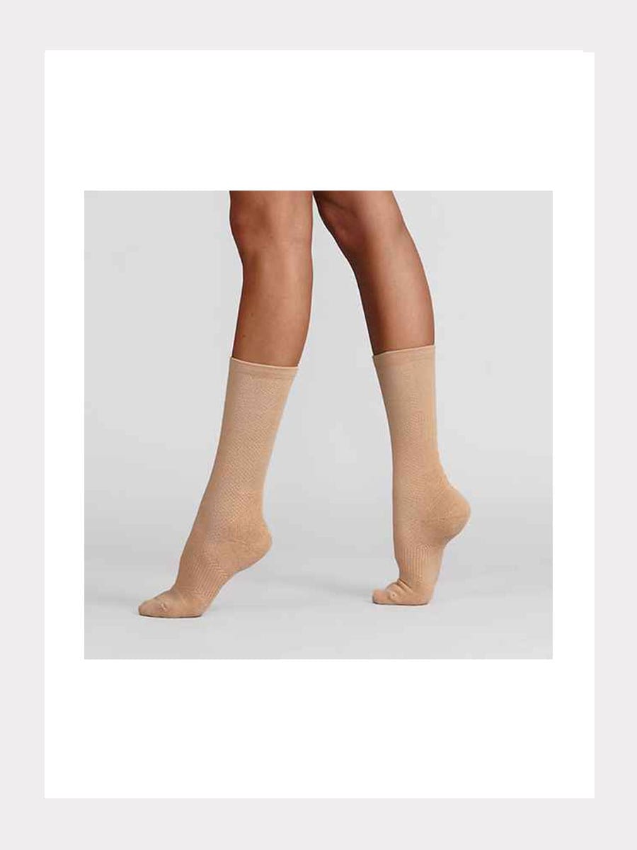 Silky Dance Compression Socken mit Griffnoppensohle