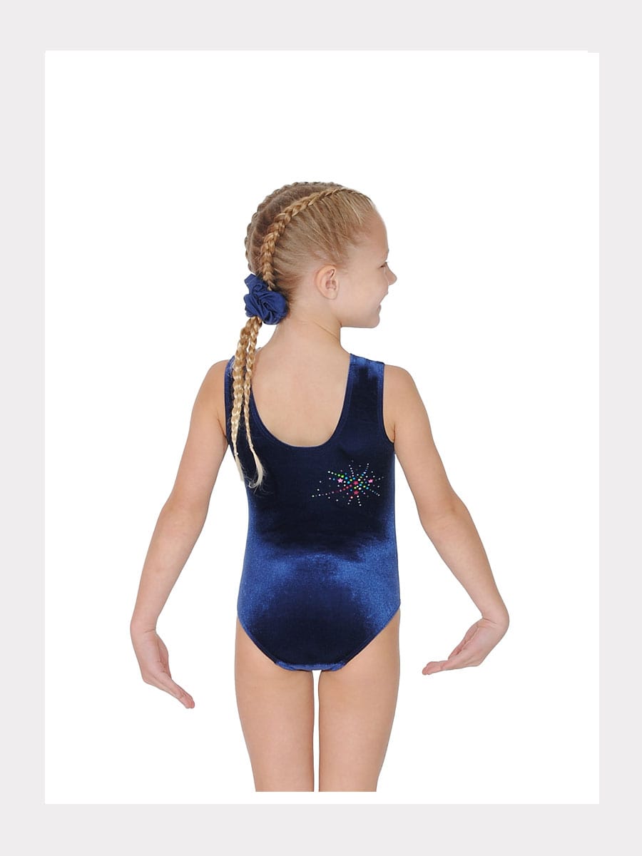 Gymnastik Träger-Trikot TWIST