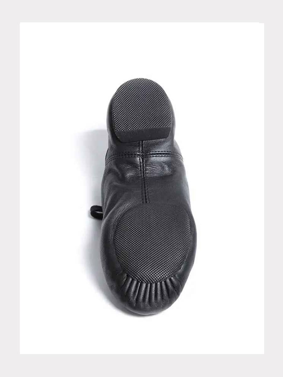 Split Sole Jazz Tanzschuhe - Schwarz