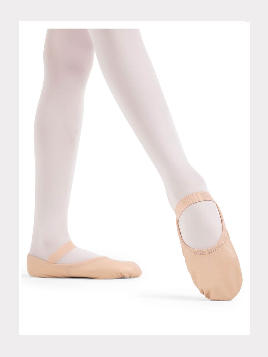 LUNA Leder Ballettschuhe in Light Pink