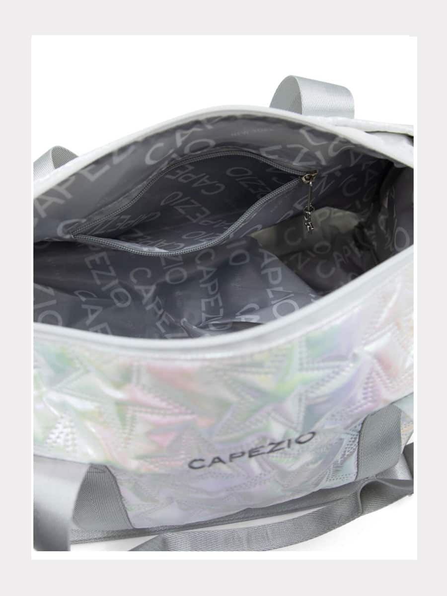 Reise-Tasche mit Metallic-Stern