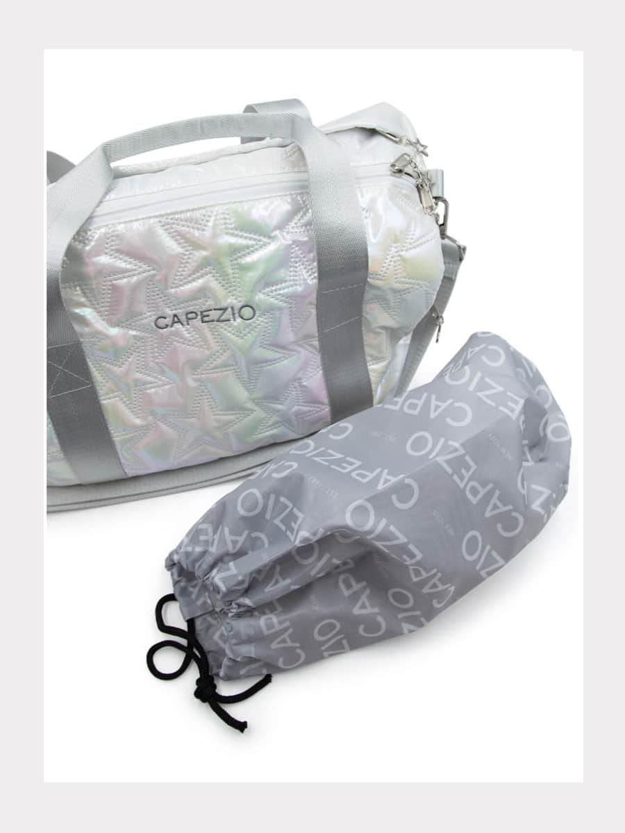 Reise-Tasche mit Metallic-Stern