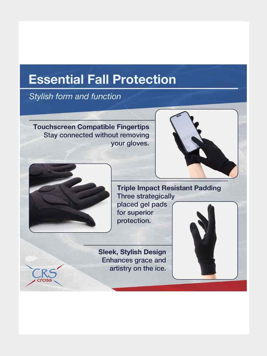 Fallschutz - Handschuhe mit Schutzpads