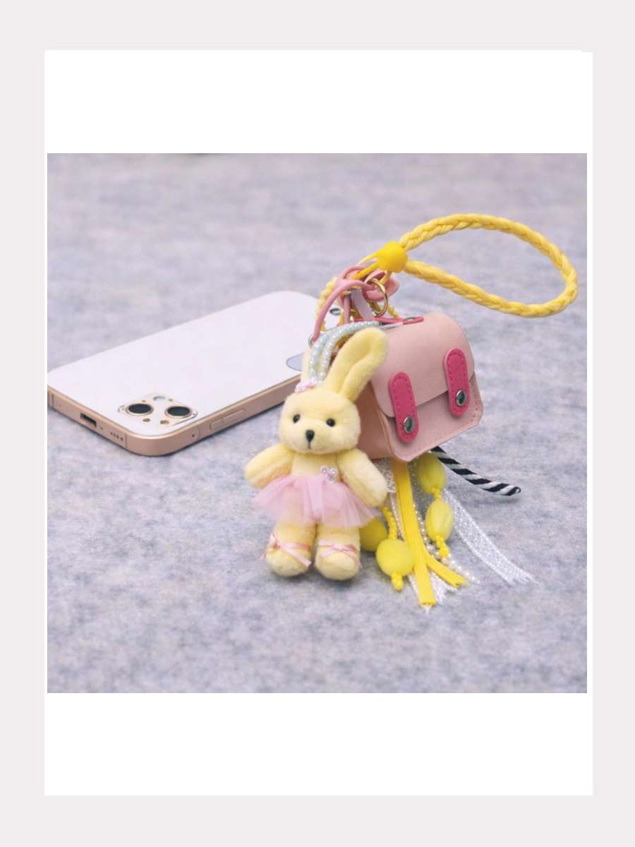 Dancing Bunny Phone Charm - Händy Anhänger