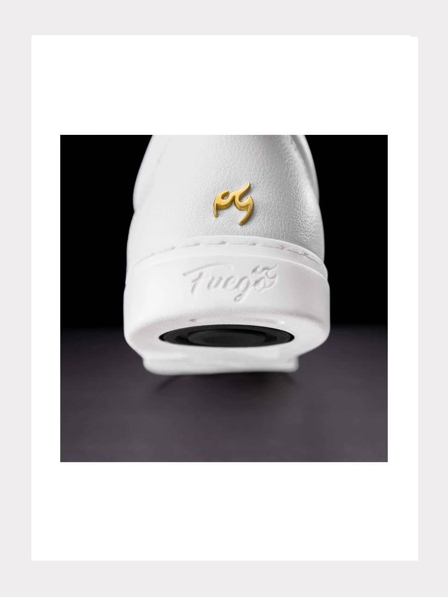 FUEGO Tanz-Sneaker Low-Top schwarz oder weiss