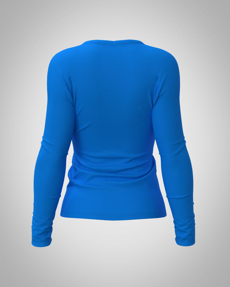 Sagester Langarm-Thermo-Shirt: Umweltfreundlich, Atmungsaktiv, mit Gestreuten Kristallen