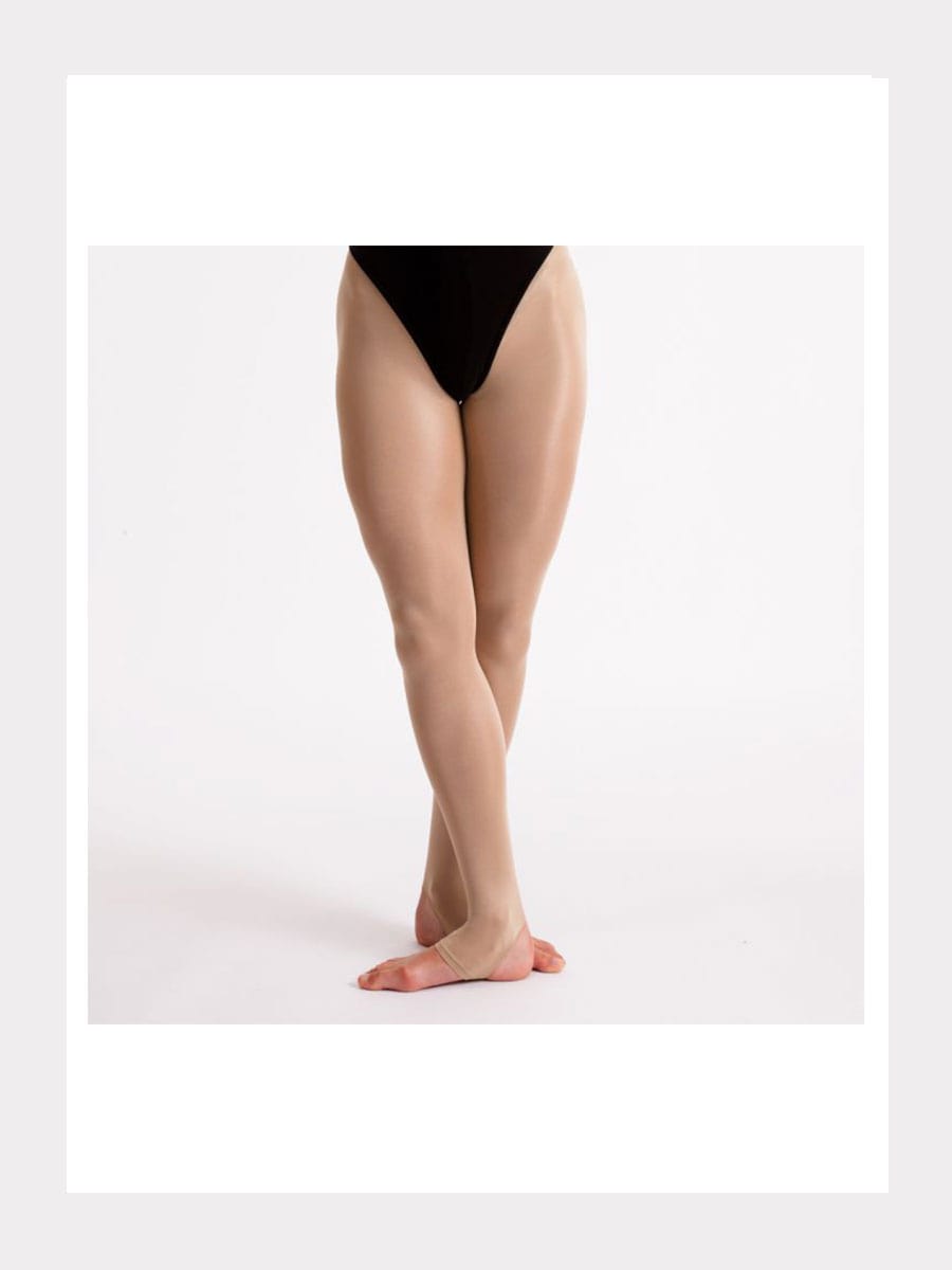 Jazz Tanz Strumpfhose mit Steg und Shimmer - 60 Denier