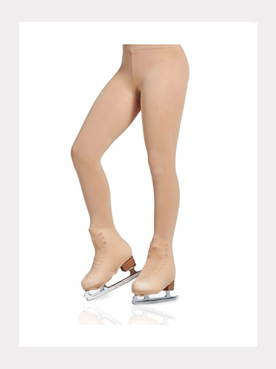 Over Boot Eiskunstlauf Strumpfhose Karamel - 2er-Pack