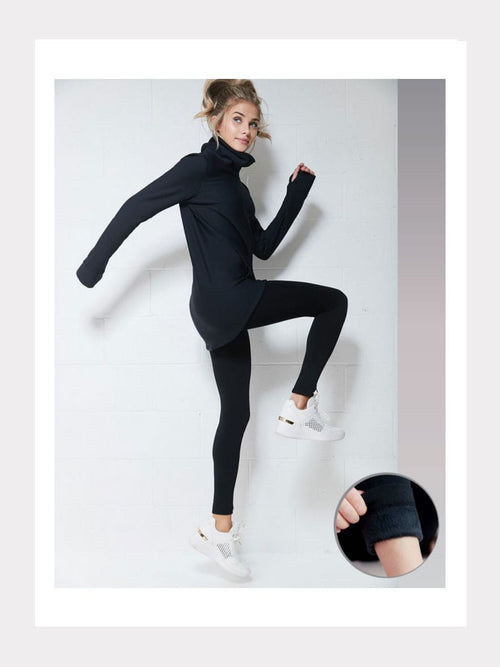 Thermo Eislauf Strumphosen/Leggings