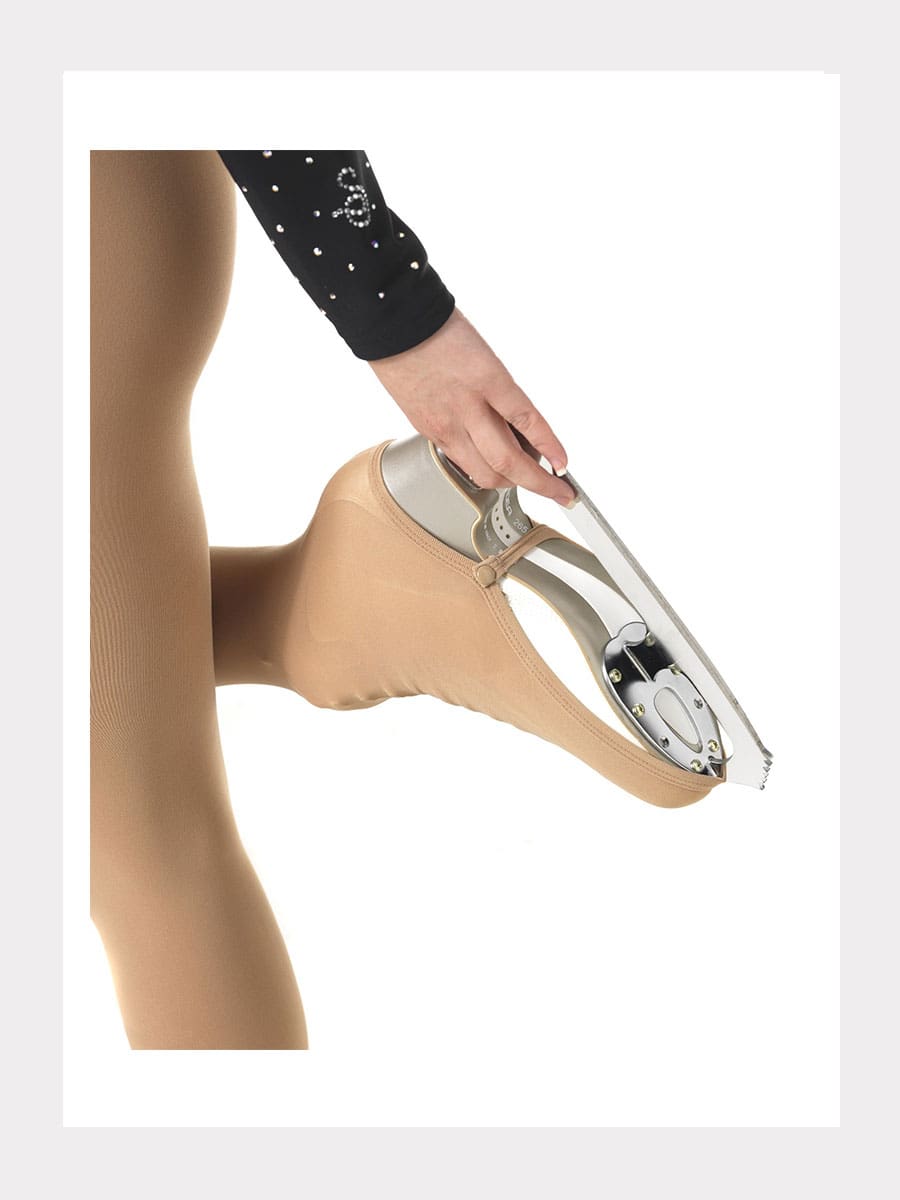 Nilit®Innergy Strumpfhose Overboot mit Kristallmotiv SW148