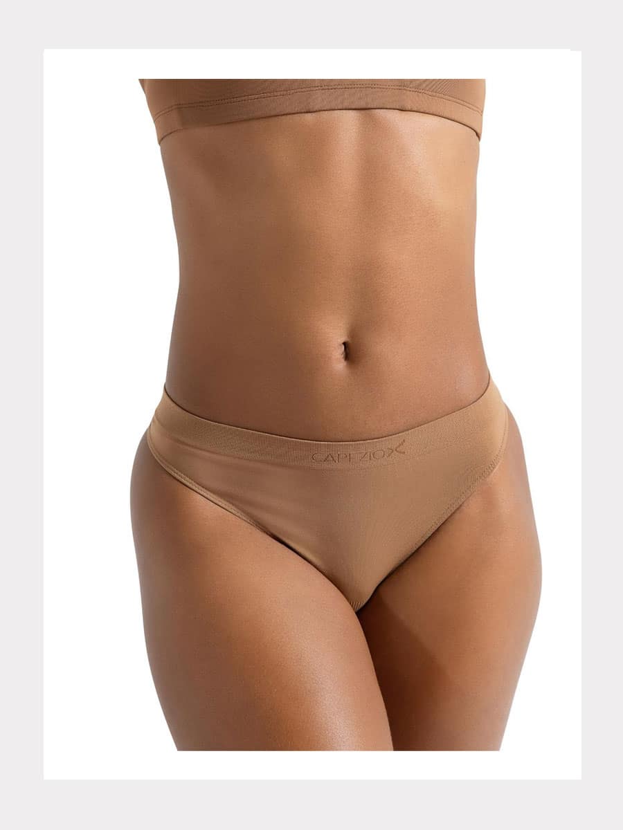 Nahtloser Damen-Tanga-Slip mit niedriger Leibhöhe