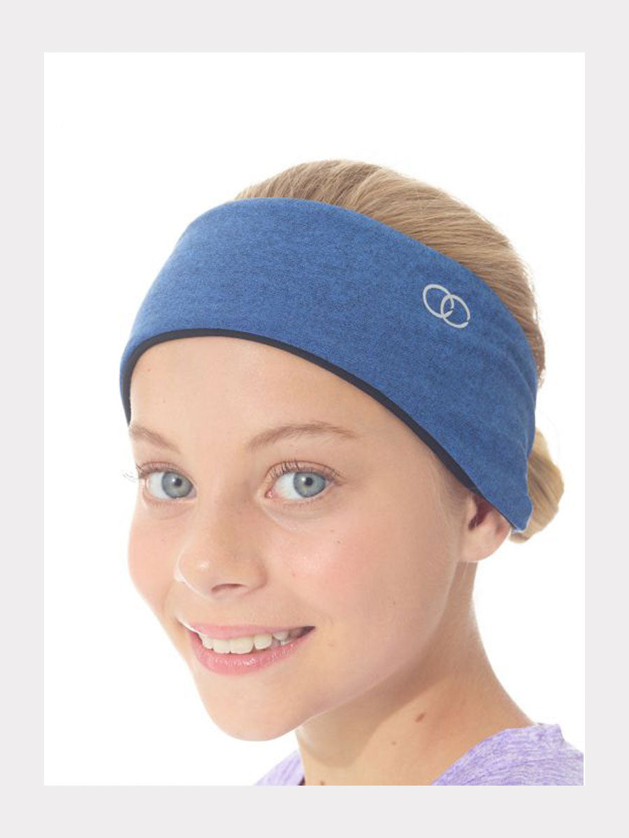Stirnband Eiskunstlauf Mondor Vivid Blau für Kinder