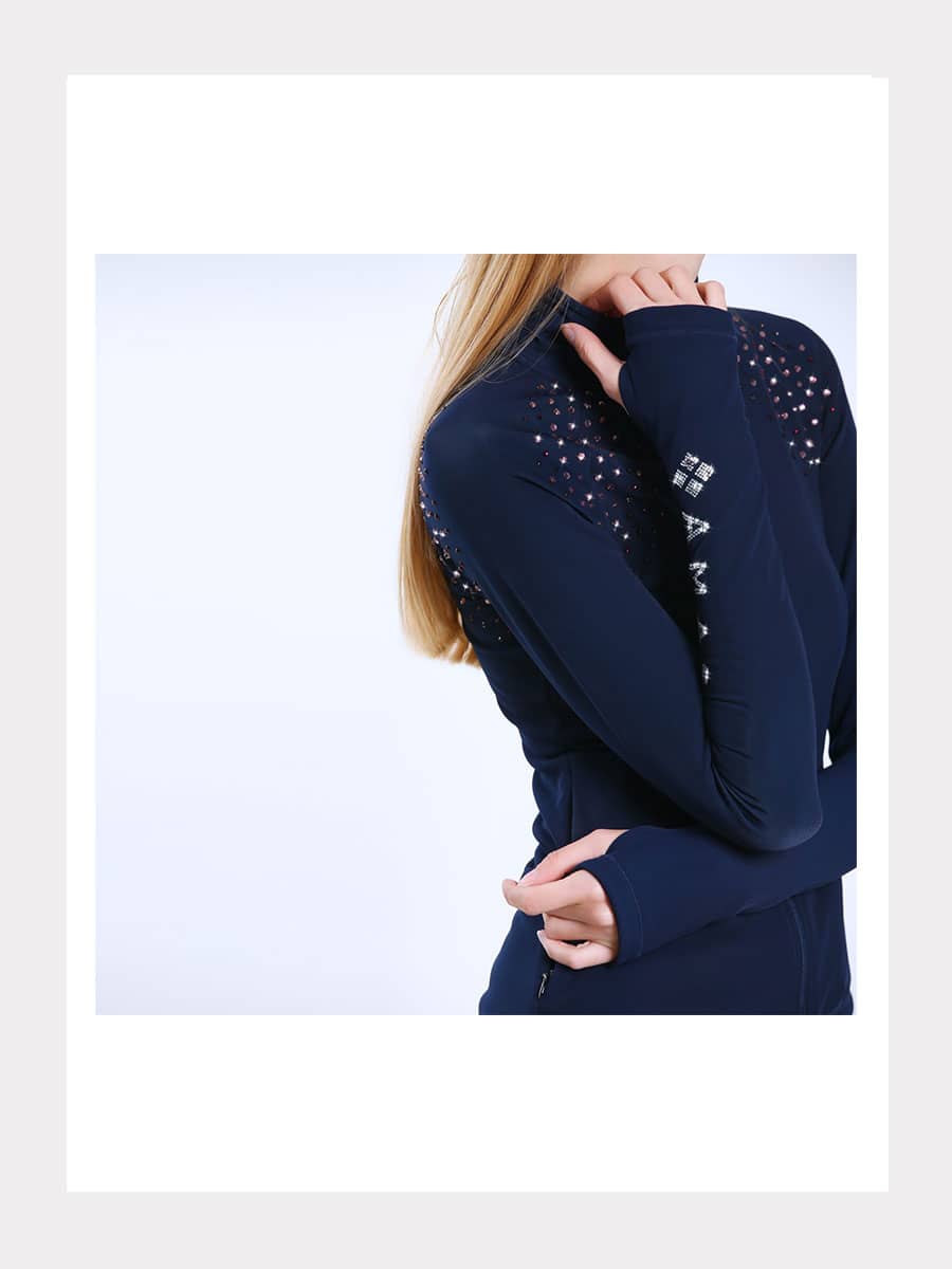 Pro Alicia Diamond Jacke mit Strassstein