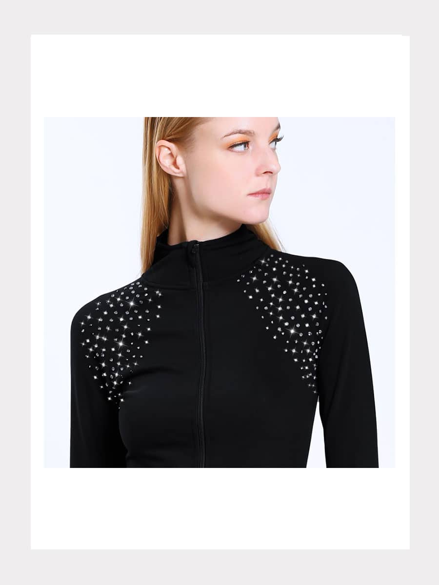 Pro Alicia Diamond Jacke mit Strassstein