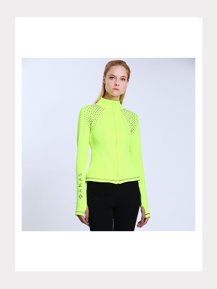 Pro Alicia Diamond Jacke mit Strassstein