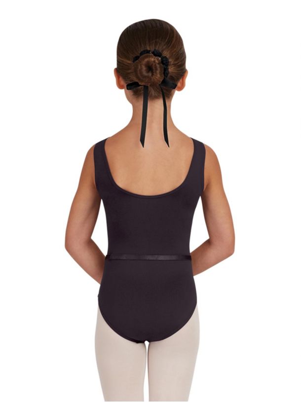Ballett Trikot Schwarz V-Ausschnitt