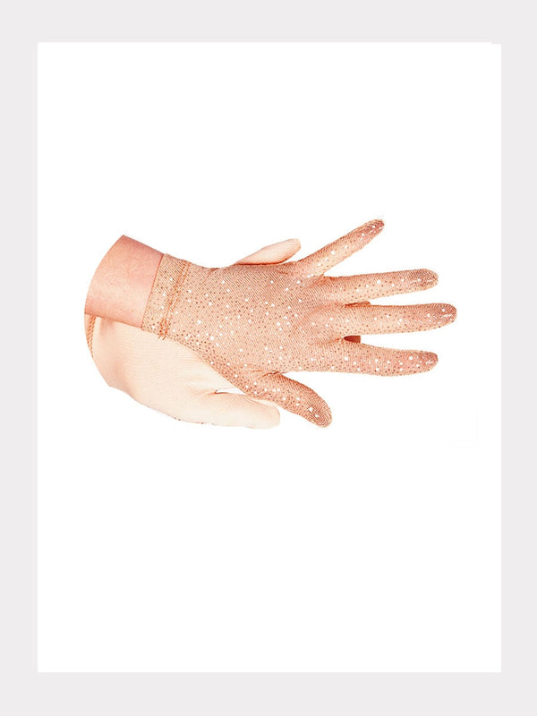 Jerry's Glitzer Mesh-Handschuhe